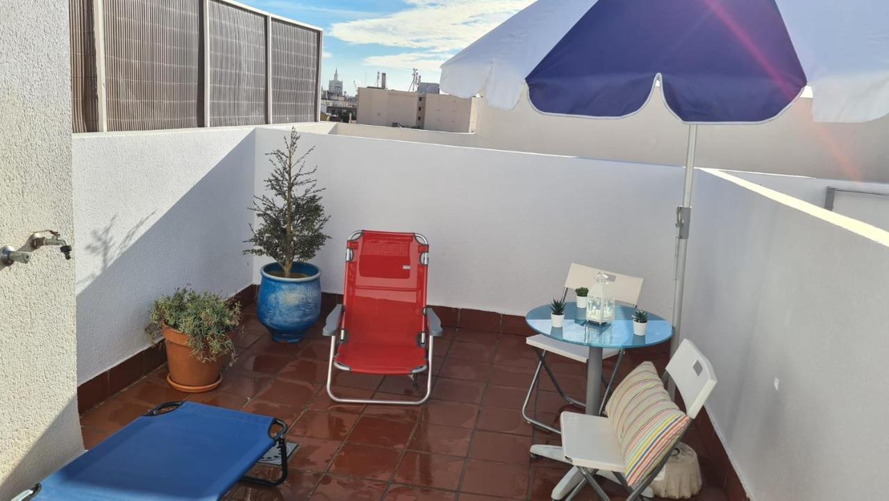 Apartament Penthouse With Solarium In The Center Of Malaga-Atico Con Solarium En El Centro De Malaga Zewnętrze zdjęcie